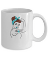 Support Dysautonomia Awareness Warrior Believe Mug Coffee Mug | Teecentury.com