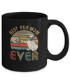 Vintage Best Pug Mom Ever Bump Fit Funny Mom Gifts Mug Coffee Mug | Teecentury.com