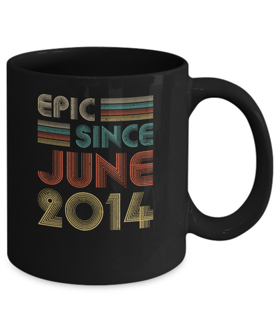 Epic Since June 2014 Vintage 8th Birthday Gifts Mug Coffee Mug | Teecentury.com