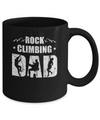 Rock Climbing Dad Distressed Mountain Climber Fathers Day Mug Coffee Mug | Teecentury.com