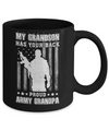 My Grandson Has Your Back Proud Proud Army Grandpa Mug Coffee Mug | Teecentury.com