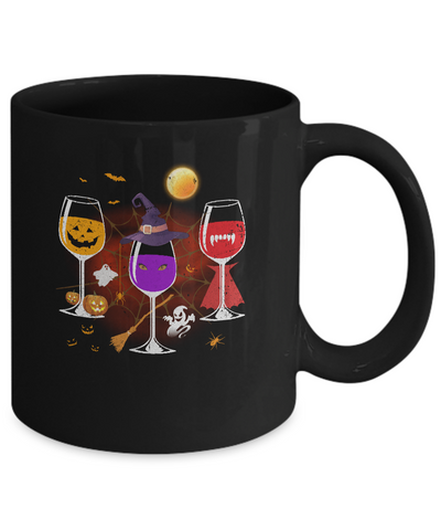 Wine Glass Of Witchcraft Funny Halloween Mug Coffee Mug | Teecentury.com