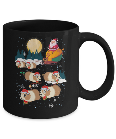 Funny Christmas Guinea Pig Reindeer Lover Santa Gift Mug Coffee Mug | Teecentury.com