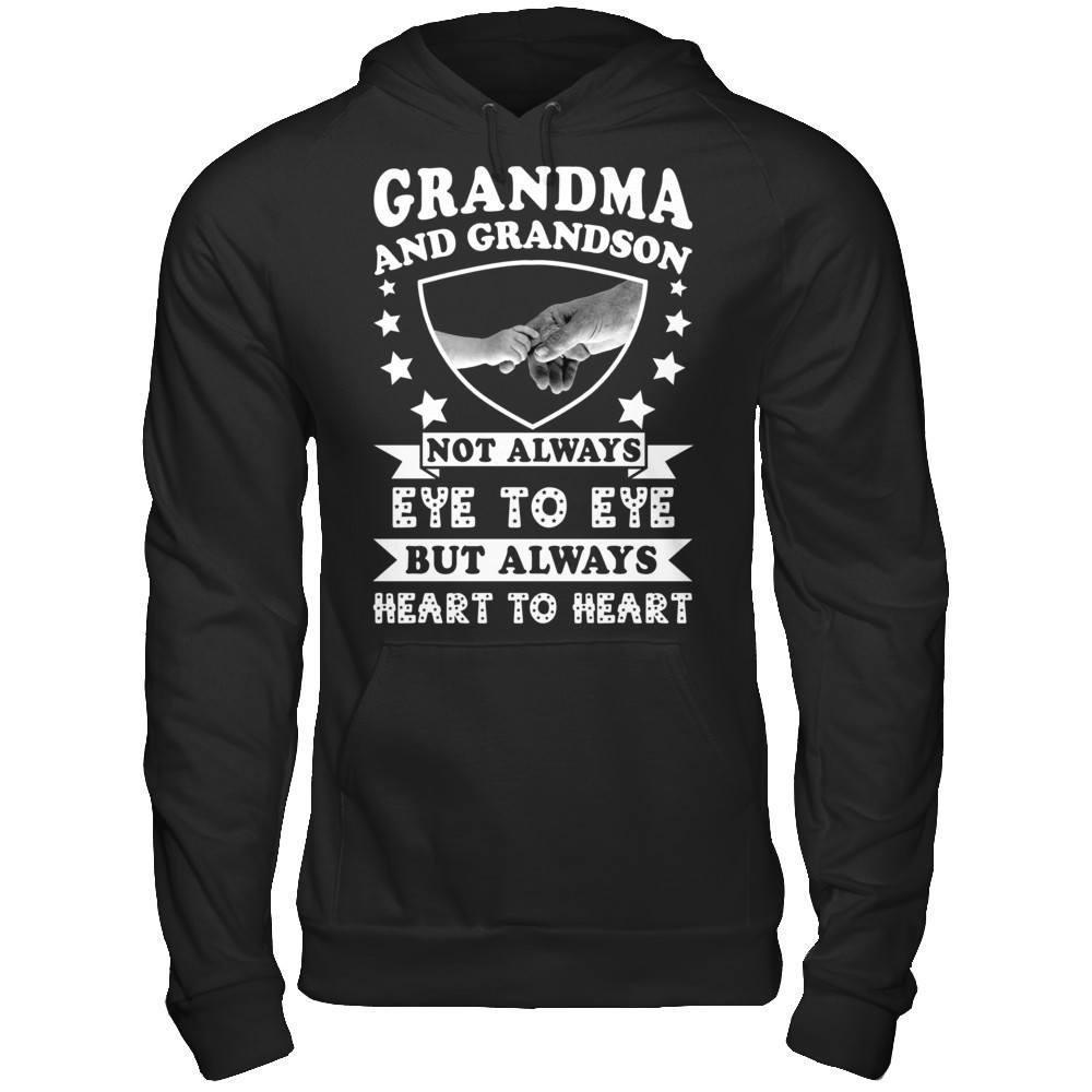Grandma And Grandson Not Always Eye To Eye T-Shirt & Hoodie | Teecentury.com