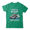 Proud Pop Police Thin Blue Line Flag Fathers Day T-Shirt & Hoodie | Teecentury.com