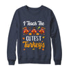 I Teach The Cutest Turkeys Thanksgiving Pumpkin Teachers T-Shirt & Sweatshirt | Teecentury.com