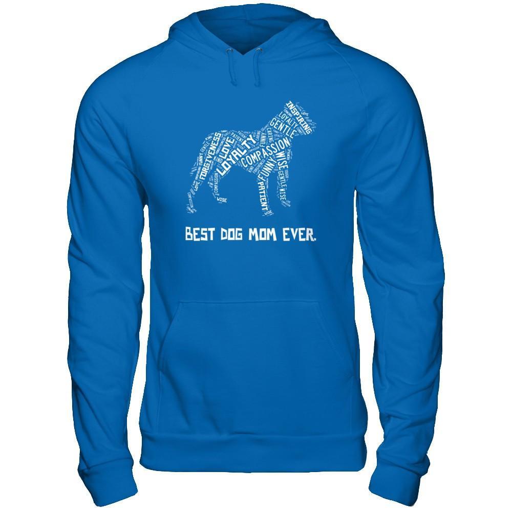Best Dog Mom Ever Pitbull Lovers T-Shirt & Hoodie | Teecentury.com