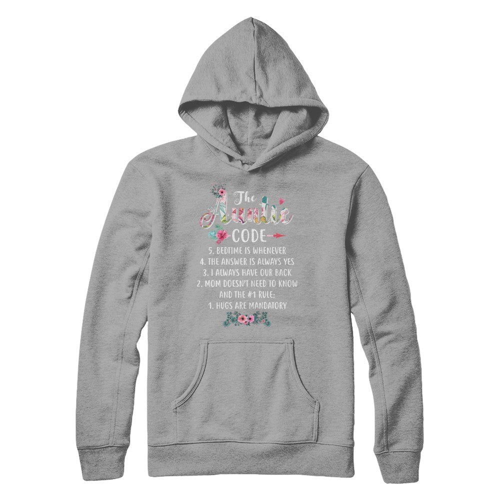 Funny The Auntie Code T-Shirt & Hoodie | Teecentury.com