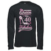 November Queen 40 And Fabulous 1982 40th Years Old Birthday T-Shirt & Hoodie | Teecentury.com