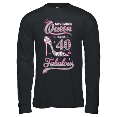 November Queen 40 And Fabulous 1982 40th Years Old Birthday T-Shirt & Hoodie | Teecentury.com