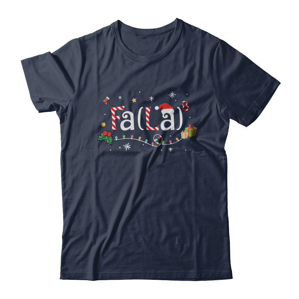 Cute Math Fa La Funny Christmas T-Shirt & Sweatshirt | Teecentury.com