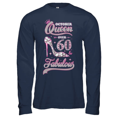 October Queen 60 And Fabulous 1962 60th Years Old Birthday T-Shirt & Hoodie | Teecentury.com