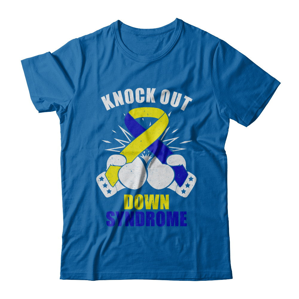 Boxing knock out Down Syndrome Awareness Support T-Shirt & Hoodie | Teecentury.com