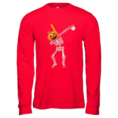 Halloween Dabbing Skeleton Baseball T-Shirt & Hoodie | Teecentury.com