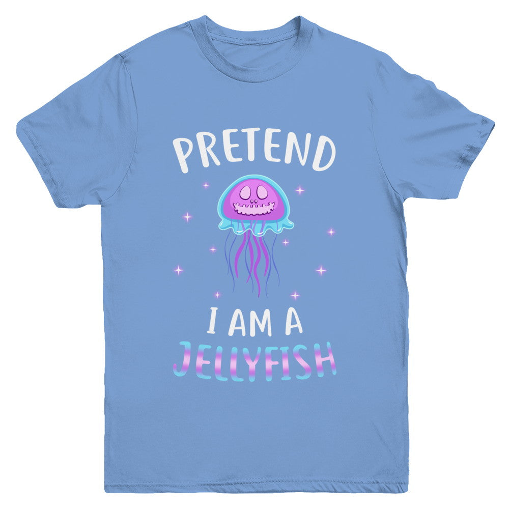 Pretend I'm A Jellyfish Costume Happy Halloween Party Youth Youth Shirt | Teecentury.com