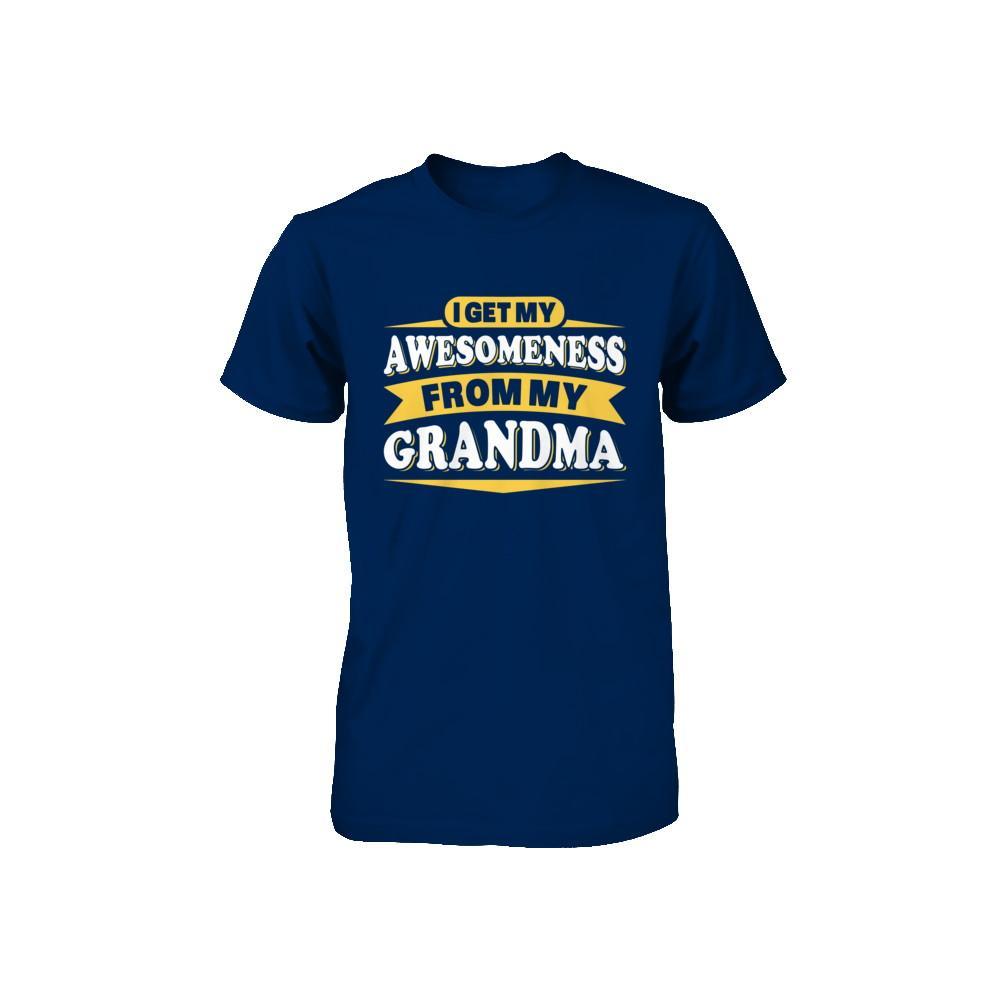 I Get My Awesomeness From My Grandma Youth Youth Shirt | Teecentury.com