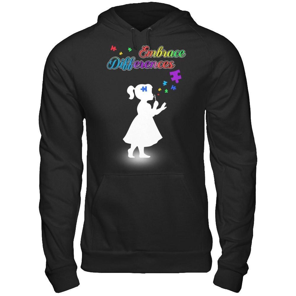 Autism Awareness Embrace Differences T-Shirt & Hoodie | Teecentury.com