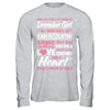 And God Said Let There Be December Girl Ears Arms Love Heart T-Shirt & Hoodie | Teecentury.com