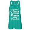 Never Stand Between A Nanny And Her Grandkids Mothers Day T-Shirt & Tank Top | Teecentury.com