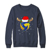 Santa Hat Volleyball Reindeer Christmas Gifts T-Shirt & Sweatshirt | Teecentury.com