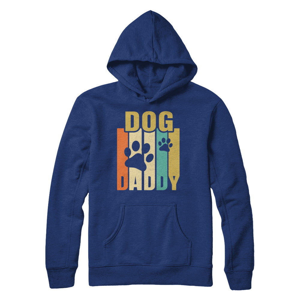 Retro Vintage Daddy Dog Father's Day Gift T-Shirt & Hoodie | Teecentury.com