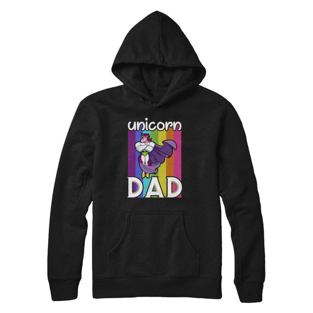Funny Unicorn Dad T-Shirt & Hoodie | Teecentury.com