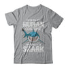 This Is My Human Costume I'm Really A Shark Halloween T-Shirt & Hoodie | Teecentury.com