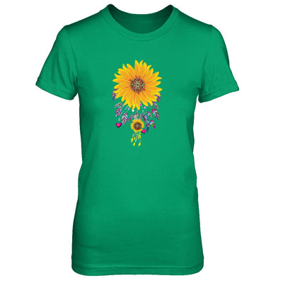 Native Dream Catcher Sunflower T-Shirt & Tank Top | Teecentury.com