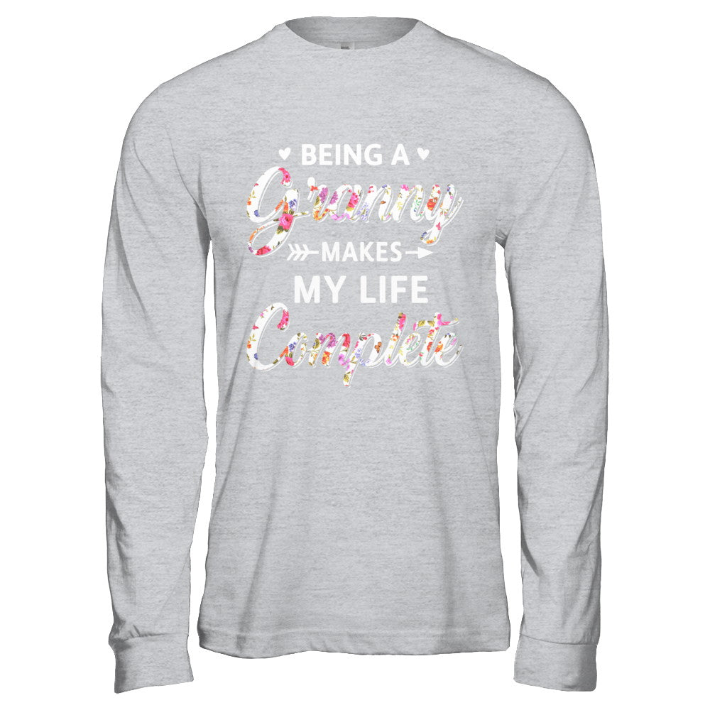 Being A Granny Makes My Life Complete Mothers Day T-Shirt & Hoodie | Teecentury.com