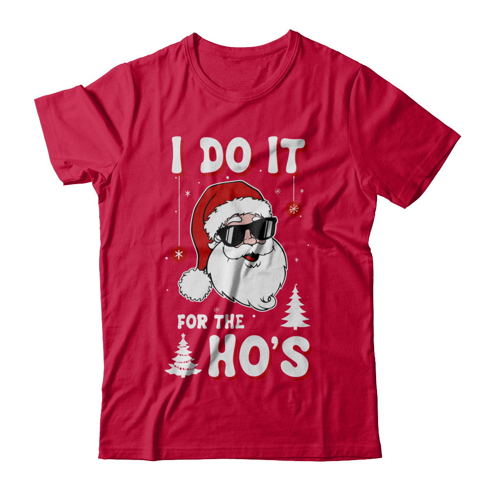 Funny Christmas Santa Ho Gift Cute Xmas Santa Naughty T-Shirt & Sweatshirt | Teecentury.com