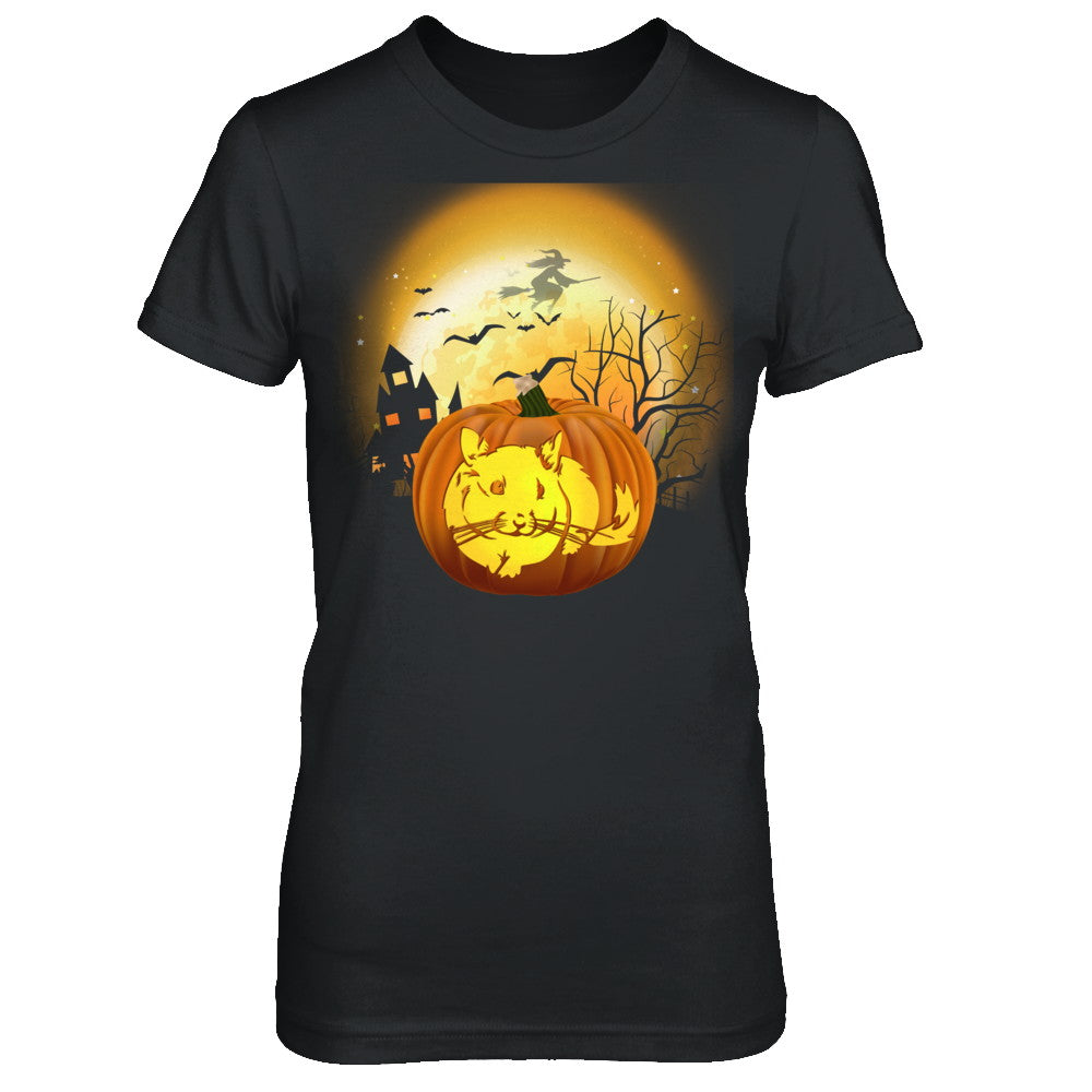 Pumpkin Chinchilla Halloween Human Costume T-Shirt & Hoodie | Teecentury.com