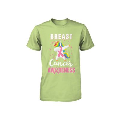Inspirational Breast Cancer Awareness Unicorn Support Youth Youth Shirt | Teecentury.com