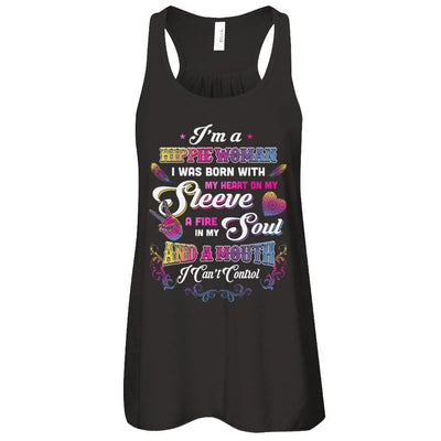 I'm A Hippie Woman I Was Born With My Heart T-Shirt & Tank Top | Teecentury.com