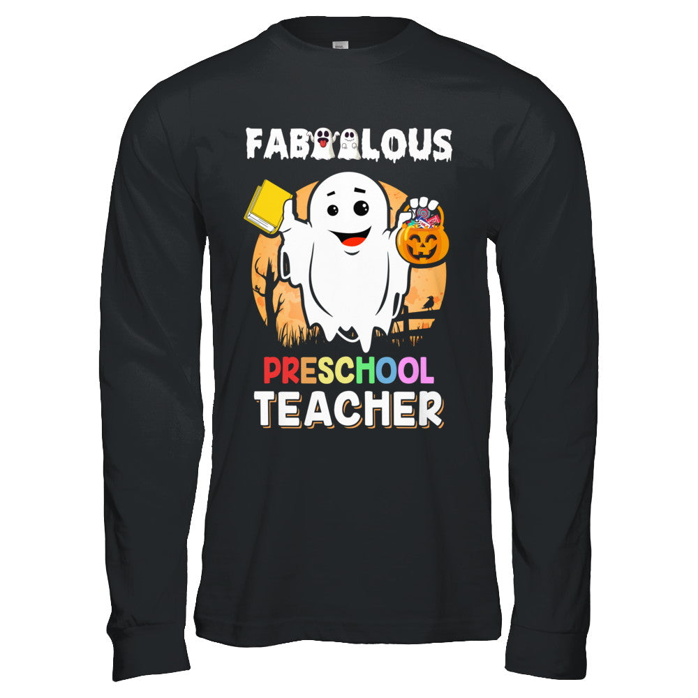 Faboolous Fabulous Preschool Teacher Halloween T-Shirt & Hoodie | Teecentury.com
