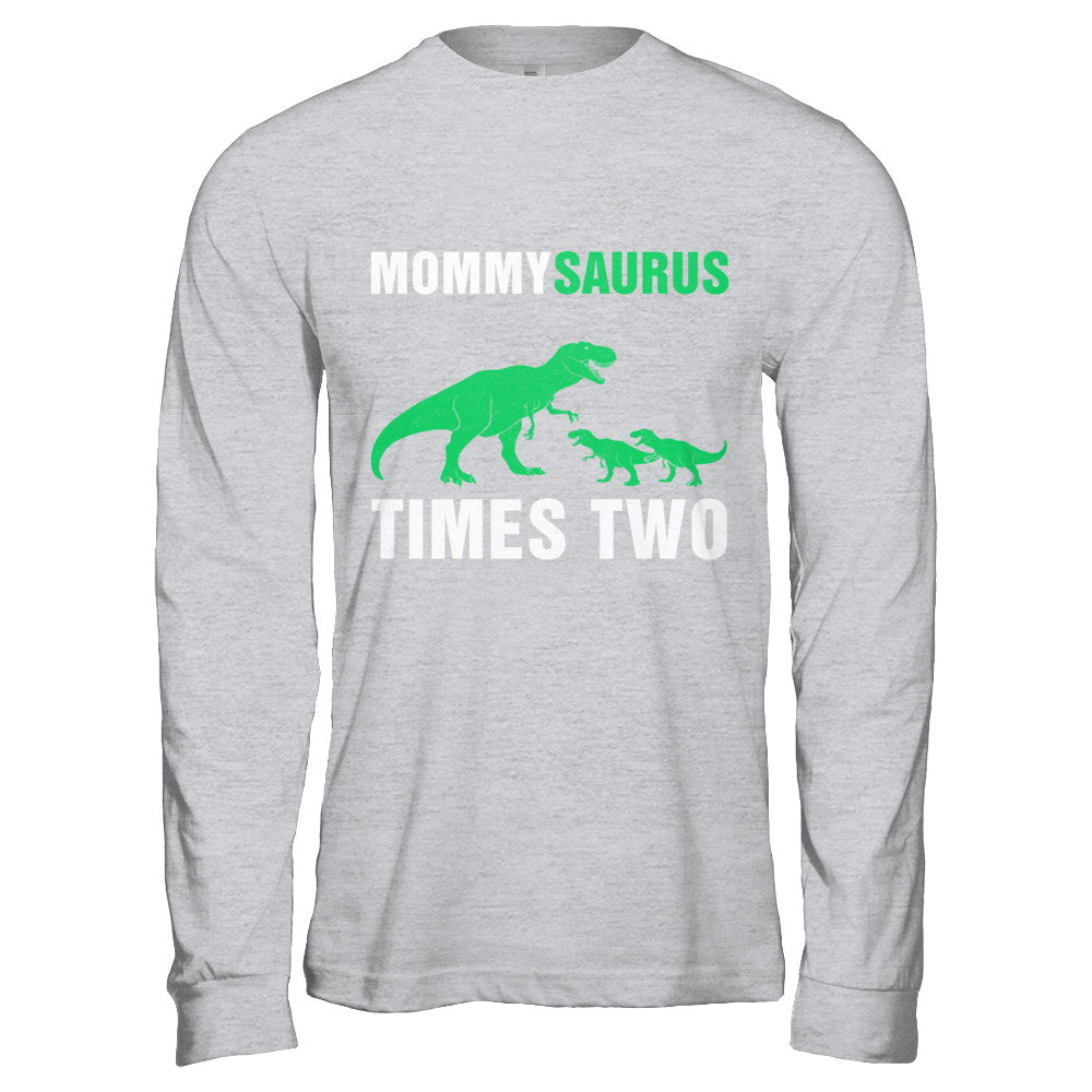 Mommysaurus Times Two Twins Mothers Day T-Shirt & Hoodie | Teecentury.com