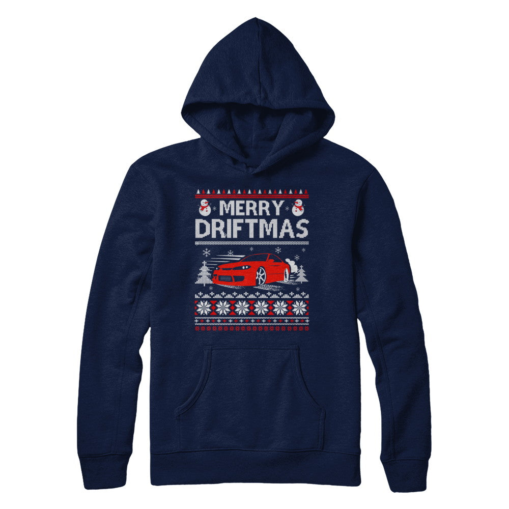 Merry Drifting Car Enthusiasts Sweater T-Shirt & Sweatshirt | Teecentury.com