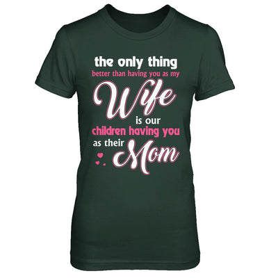 Love Our Children Mother's Day Gift From Husband For Wife T-Shirt & Hoodie | Teecentury.com