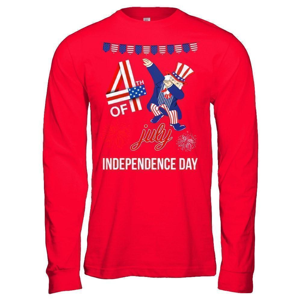 Funny Dabbing Uncle Independence Day 4Th Of July T-Shirt & Hoodie | Teecentury.com