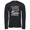 A Woman Cannot Survive On Wine Alone She Also Needs Horse T-Shirt & Tank Top | Teecentury.com