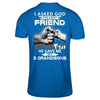 I Asked God For A Best Friend He Gave Me My Three Grandsons T-Shirt & Hoodie | Teecentury.com