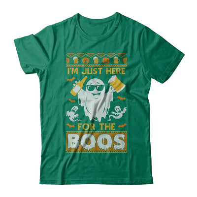I'm Just Here For The Boos Halloween Ugly Sweater T-Shirt & Hoodie | Teecentury.com