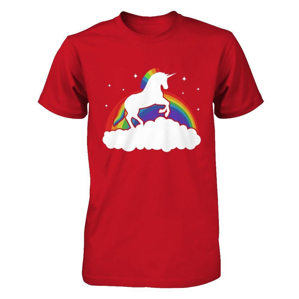 Totally Straight Unicorn Rainbow Gay Pride T-Shirt & Hoodie | Teecentury.com