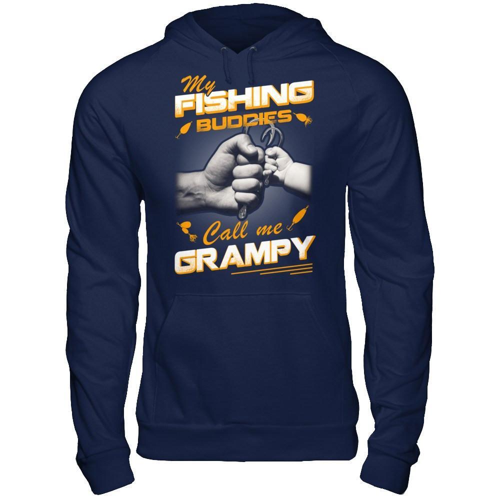 My Fishing Buddies Call Me Grampy T-Shirt & Hoodie | Teecentury.com
