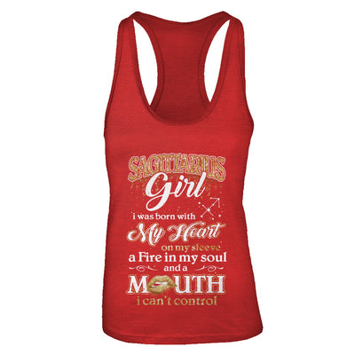 I'm A Sagittarius Girl Lipstick November December Funny Zodiac Birthday T-Shirt & Tank Top | Teecentury.com