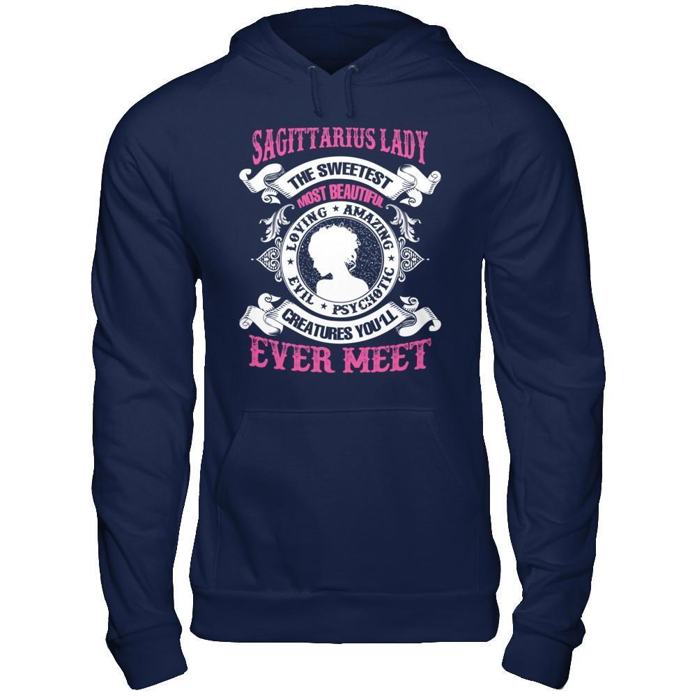 Sagittarius Lady The Sweetest Most Beautiful Love Amazing T-Shirt & Hoodie | Teecentury.com