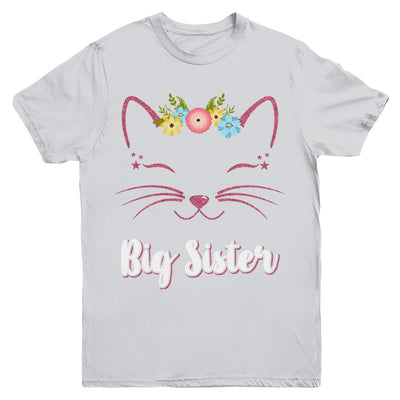 Kitty Cat Big Sister I'm Going To Be A Big Sister Youth Youth Shirt | Teecentury.com