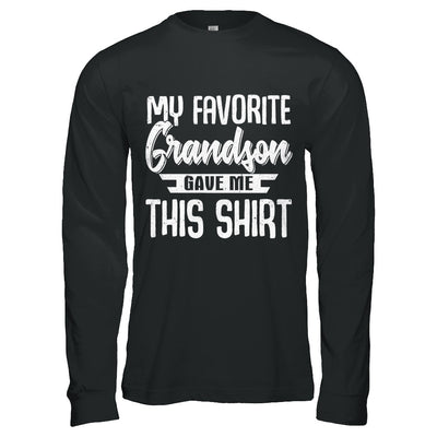 My Favorite Grandson Gave Me This T-Shirt & Hoodie | Teecentury.com