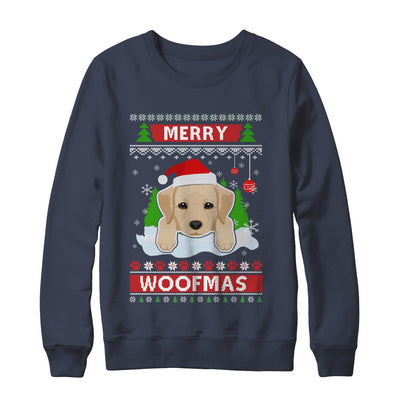 Labrador Merry Woofmas Ugly Christmas Sweater T-Shirt & Sweatshirt | Teecentury.com