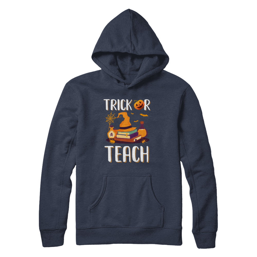 Trick Or Teach Halloween Gift Costume For Teacher T-Shirt & Hoodie | Teecentury.com