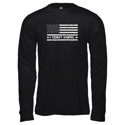 I Don't Kneel Us Flag T-Shirt & Tank Top | Teecentury.com